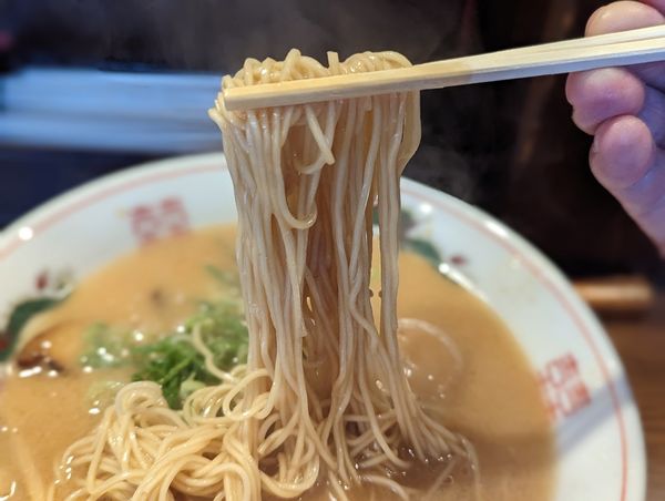 「こってり背脂中華そば」@中華そば 花京 天六店の写真