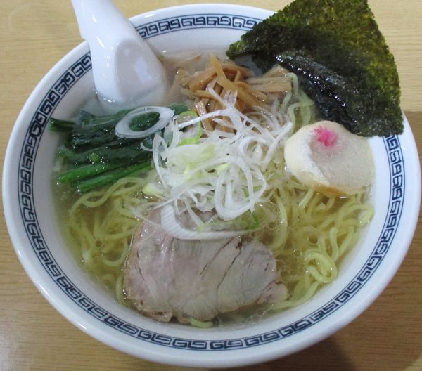 「塩ラーメン　850円」@尹善栄の店 わがままの写真