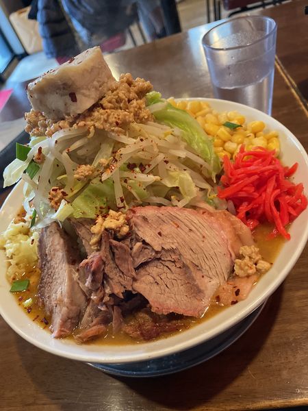 「味噌ラーメン」@らーめん 豚島の写真