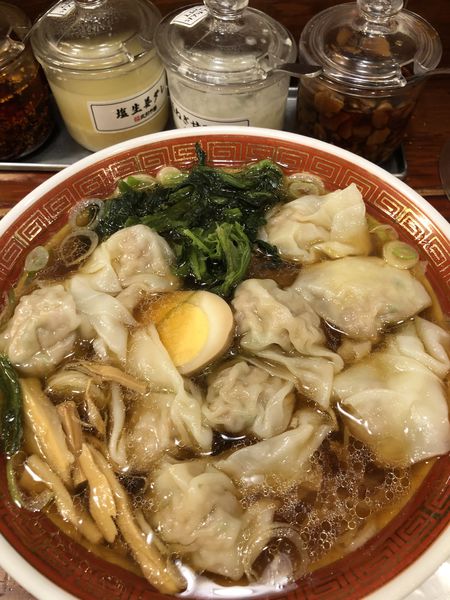 「雲呑麺」@広州市場 新宿東口店の写真