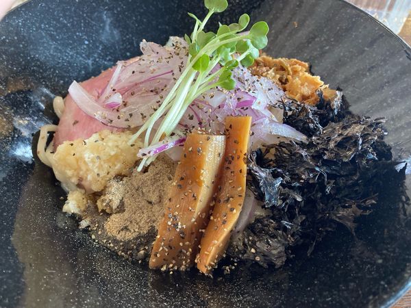 「煮干し混ぜそば」@HAYATEの写真