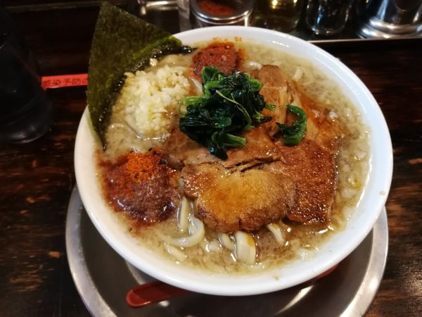 「ラうどん(麺増し)」@ラーメン ヤスオの写真