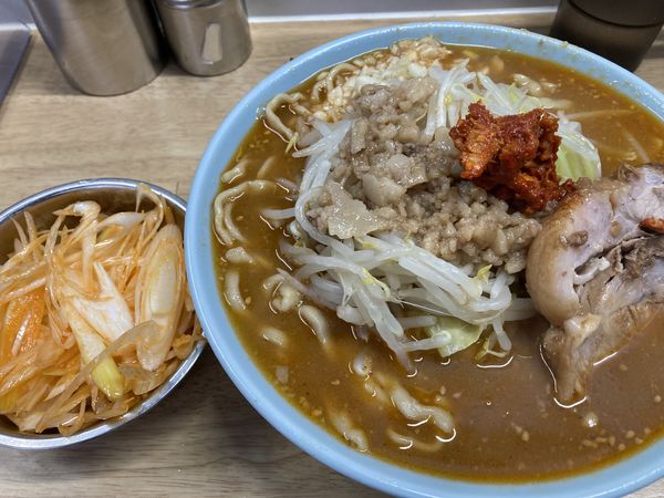 「味噌ラーメン＋辛ねぎ」@俺の生きる道 白山店の写真