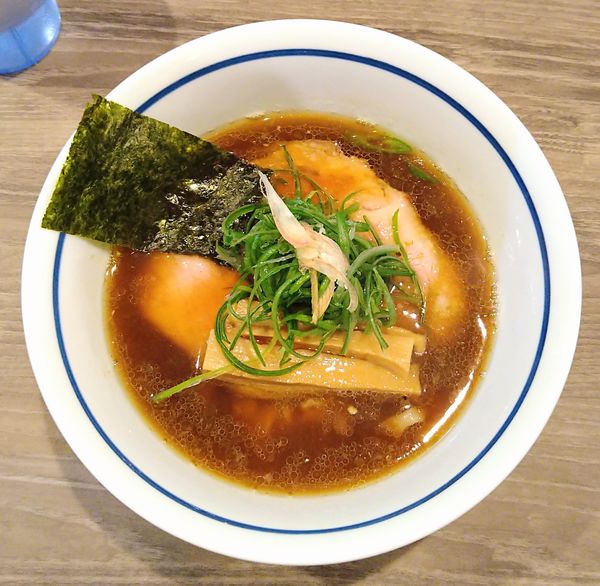 「青唐生姜醤油そば＋味付替玉」@麺や 麟子鳳雛の写真