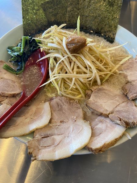 「コテコテネギチャーシュー」@ラーメンショップ 椿 牛久店の写真