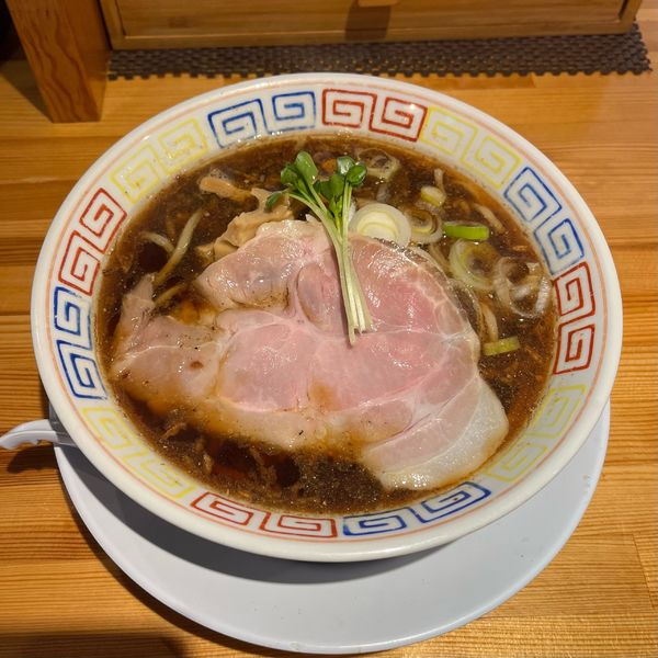 「サバ醤油そば」@サバ6製麺所 阪急梅田店の写真