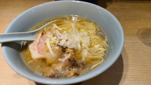 「朝ラーメン 煮干スペシャル」@まるえ中華そばの写真