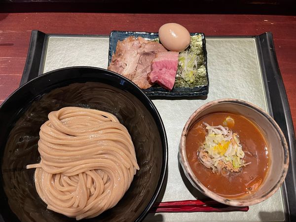 「特製つけ麺」@つけ麺 繁田の写真