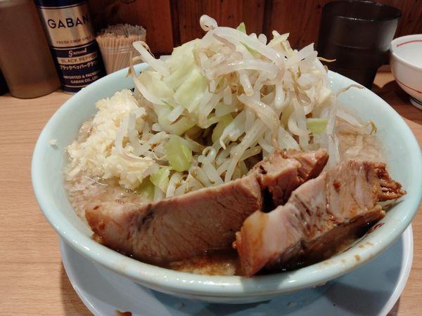 「並豚ラーメン」@豚と脂。の写真