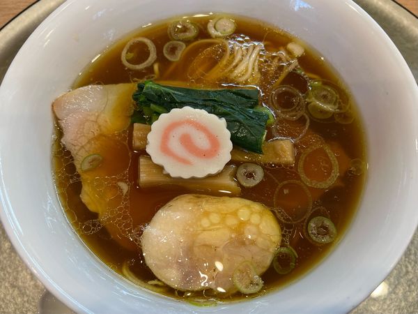 「黒出汁」@中華そば 深緑の写真