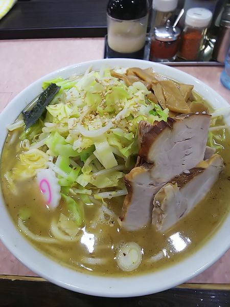 「中華そば並塩味野菜」@所沢大勝軒の写真