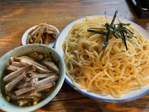 「竹の子チャーシューつけそば 大盛」@丸長 荻窪本店の写真