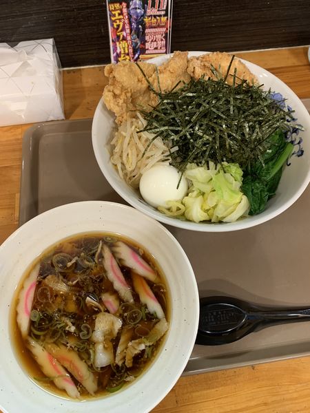 「坂戸つけめん1300円 大盛り(クーポン)」@ねこやの写真