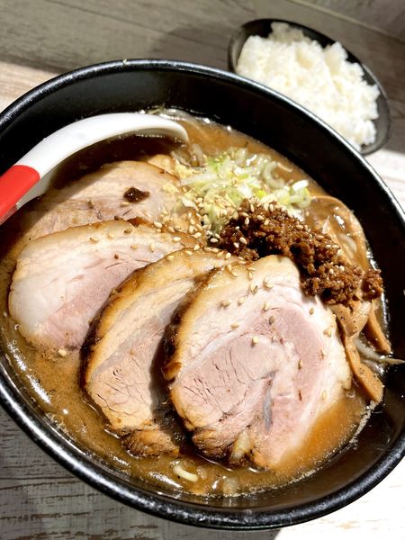 「【限定】焦がし味噌らーめん」@麺屋 誉の写真