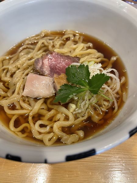 「ラーメン大　肉ご飯」@らーめん かねかつの写真