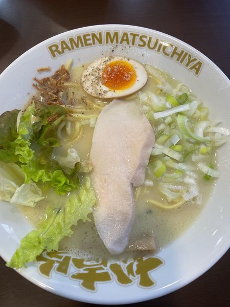 「鶏白湯」@松壱家 藤沢本店の写真