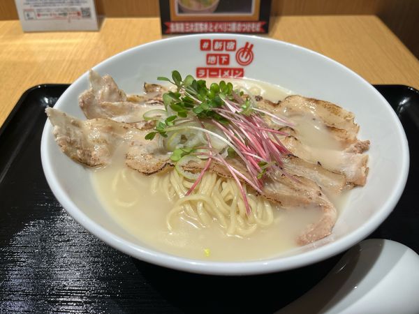 「肉ダブルそば」@#新宿地下ラーメンの写真