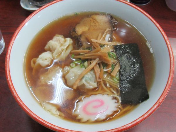 「ワンタンメン（750円）」@寿蘭の写真