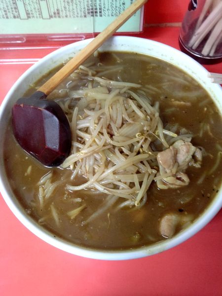 「カレーラーメン　830円」@中華料理 松屋軒の写真