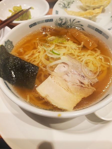 「半ラーメン２１０円」@日高屋 池袋西口店の写真