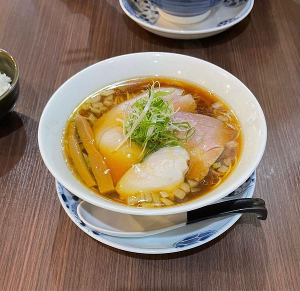 「煮干しらぁ麺」@らぁ麺 紫陽花の写真