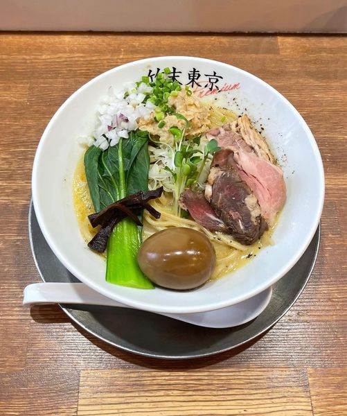 「鶏ホタテそば」@竹末東京プレミアムの写真