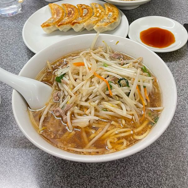 「もやし麺」@中華麺店 喜楽の写真