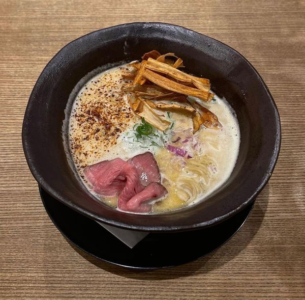 「白トリュフの鶏白湯ラーメン」@MENSHO SAN FRANCISCOの写真