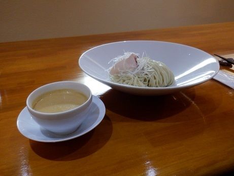 「つけ麺：オマール海老の冷たいソースで」@蝉吟の写真