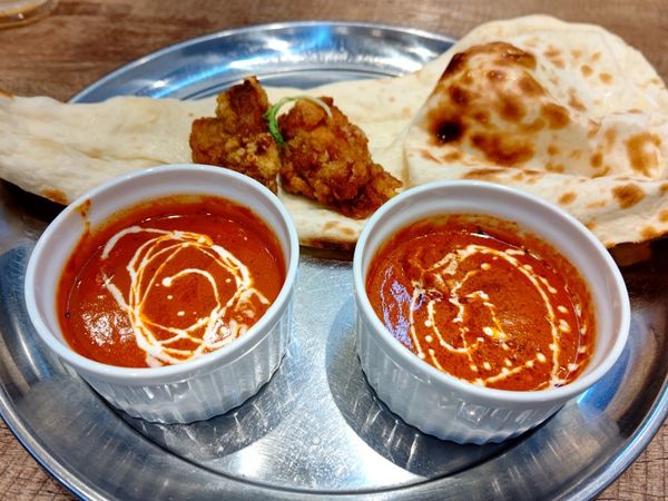 「お手軽満腹セット920円」@バタチキ 高崎オーパ店の写真