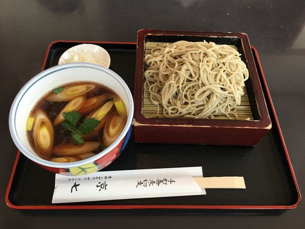 「鴨汁せいろ」@手打蕎麦・切麦 京七の写真