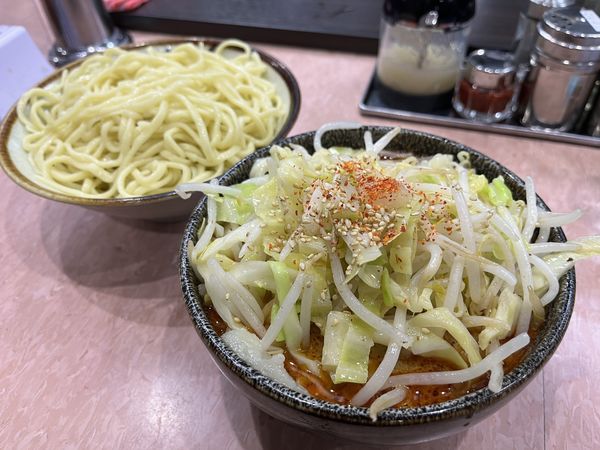 「もり野菜920円 (麺カタメ)担々麺に変更60円」@所沢大勝軒の写真