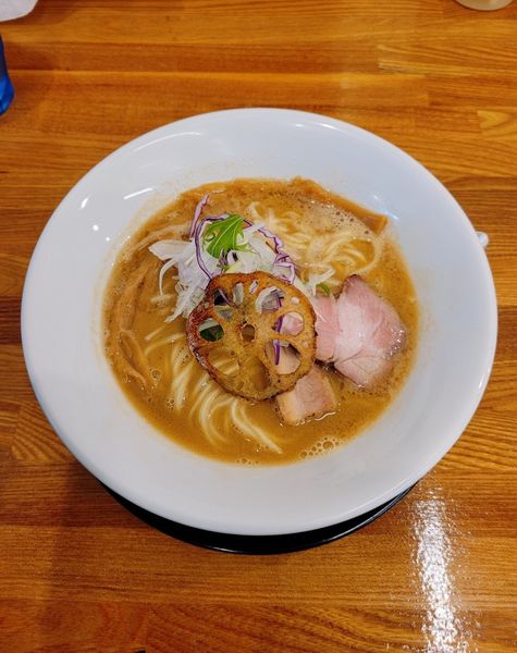「【限定】濃鶏と伊勢海老」@麺彩 こはねの写真