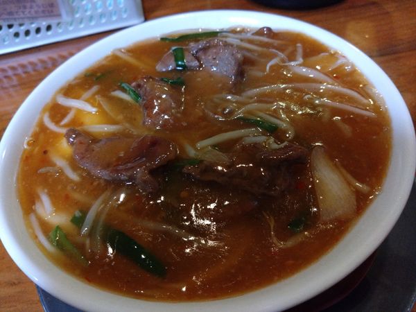 「限定 牛レバースタミナあんかけラーメン 900円」@長尾中華そば 中央店の写真