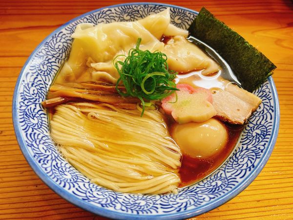 「特製ワンタン麺 醤油」@麺処 いし川の写真