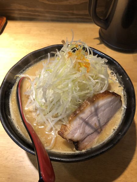 「ネギ味噌ラーメン」@萬馬軒の写真