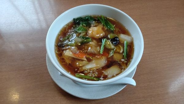 「五目スープそば」@中華キッチン ぐらの写真