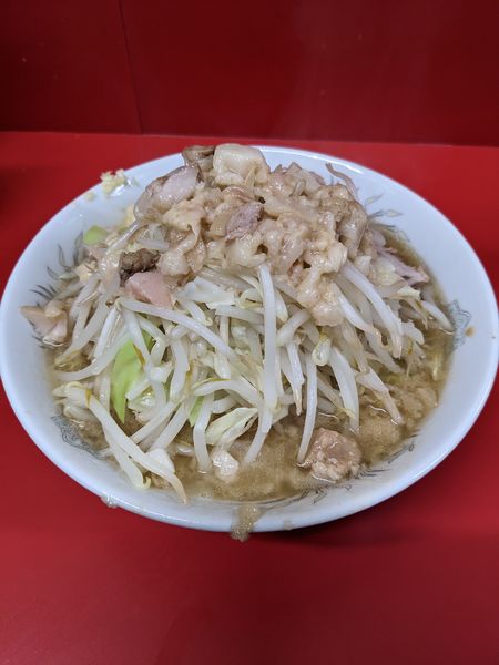「小（麺半分）」@ラーメン二郎 一橋学園店の写真