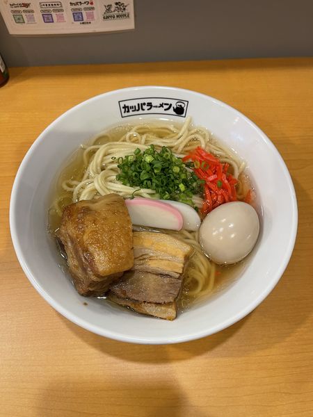 「特製沖縄そば」@カッパラーメンの写真