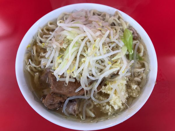 「小ラーメン　750円」@ラーメン二郎 ひたちなか店の写真