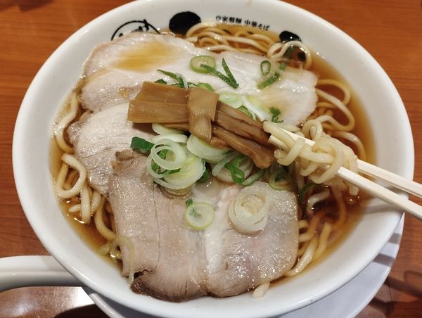 「あっさり煮干そば(850)」@中華そば ひらこ屋 東京ラーメンストリート店の写真