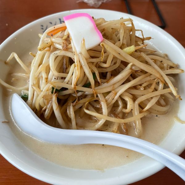「濃厚タンメン 800円+税80円 から揚げセット」@極濃湯麺 シントミ 藤岡店の写真