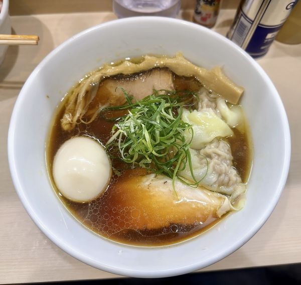 「特製中華そば」@手揉み中華そば 中村の写真