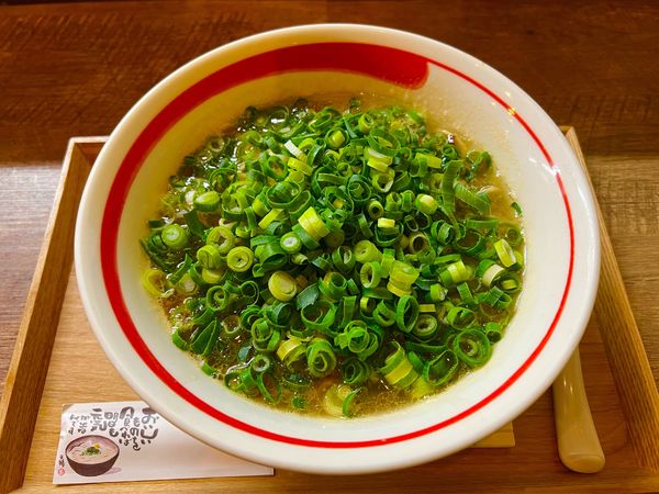 「ねぎラーメン」@和歌山ラーメン まる岡の写真