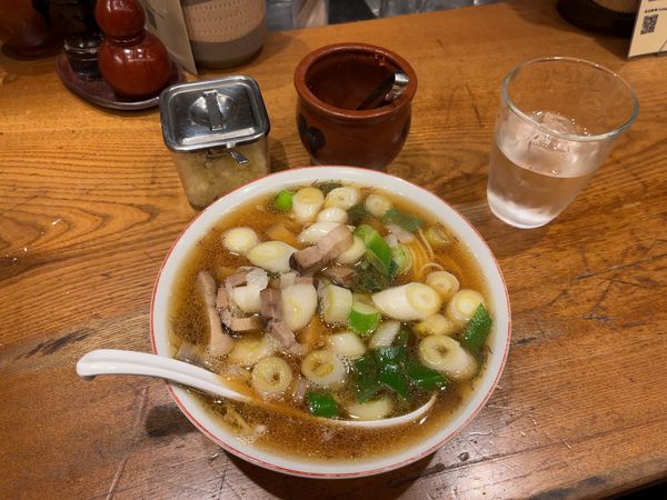 「ネギそば950円」@渡なべの写真