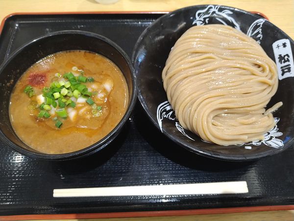 「甘えび濃厚つけ麺」@松戸富田麺桜の写真