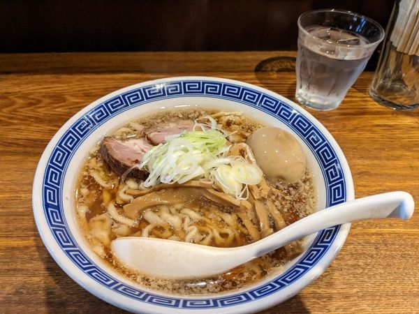 「味玉 煮干し中華そば」@神保町 可以の写真