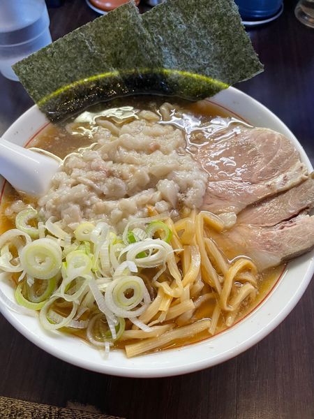 「中華そば（身入り）」@手打ち中華そば 酒田の写真