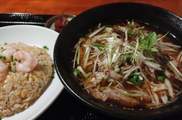 「ねぎチャーシュー麺」@上海城の写真