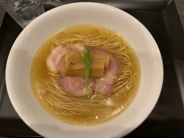 「塩鶏そば1080円」@らぁ麺 やまぐちの写真